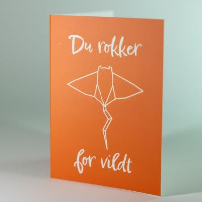 Du rokker for vildt - Minikort