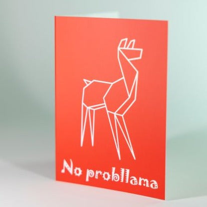 No Probllama - Minikort