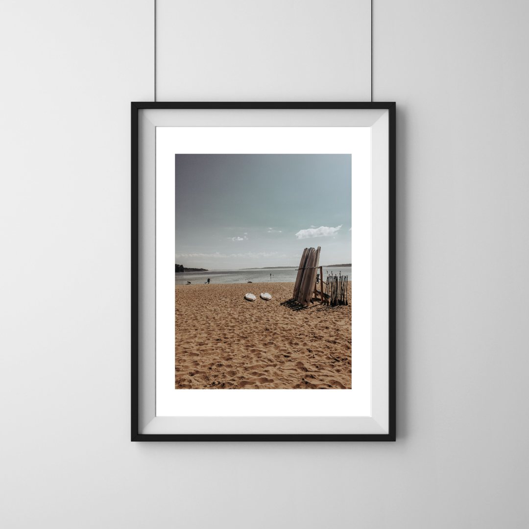 Bali Beach Surfboard - Mat look