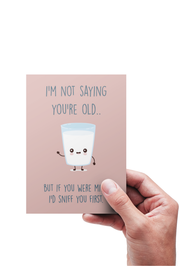 I'm not saying you're old - Kort