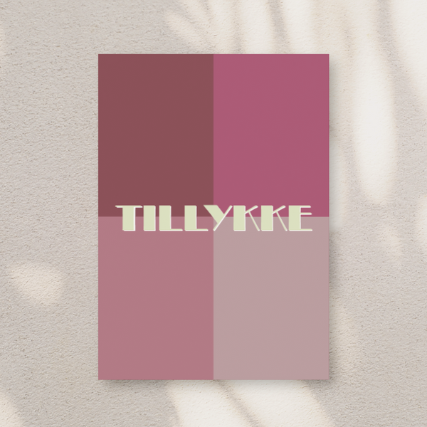 Tillykke - Kort