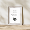 Her bor en lille Superhelt  - Plakat