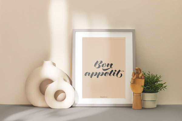 Bon appetit sand - Plakat