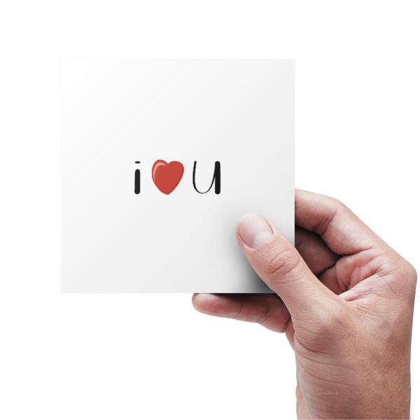 I love U - Kort