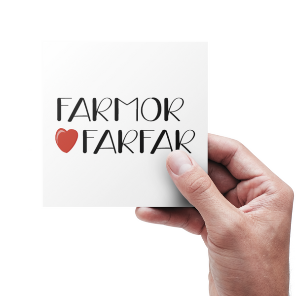 Farmor og Farfar - Kort