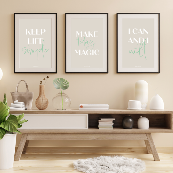 Keep Life Simple  - Plakat