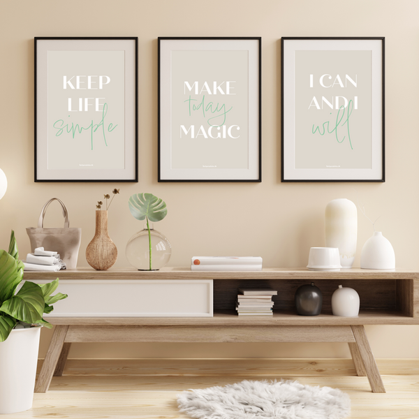 I Can, and I Will  - Plakat