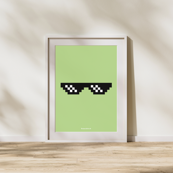 Solbriller - Pixels (Plakat)