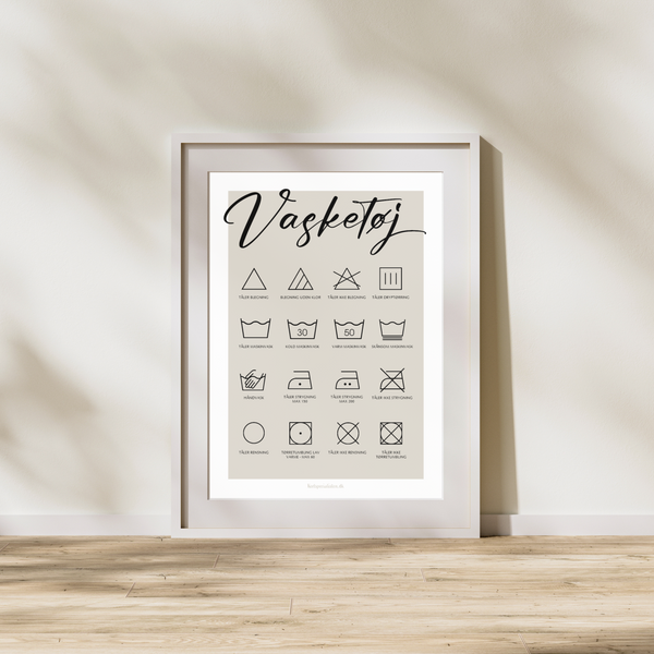 Vasketøj - Plakat