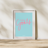 Chase Goals - Plakat