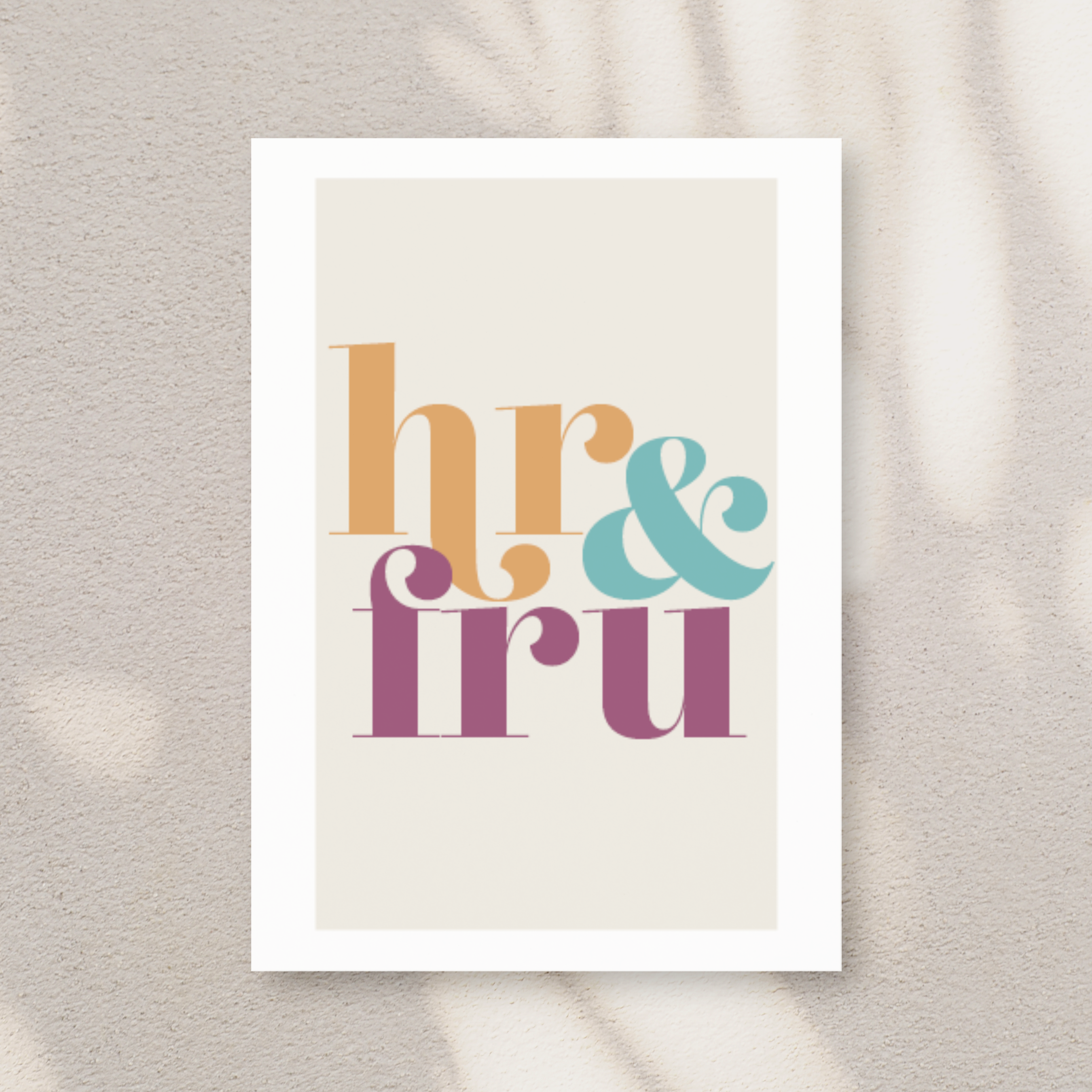 HR & FRU - kort