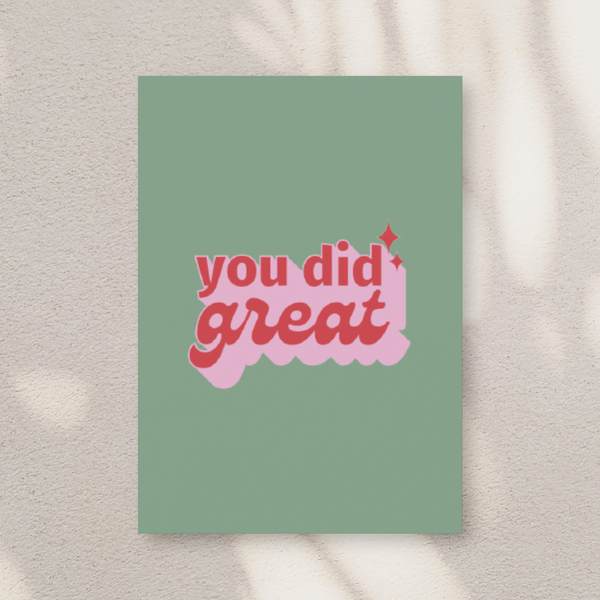You did great - kort