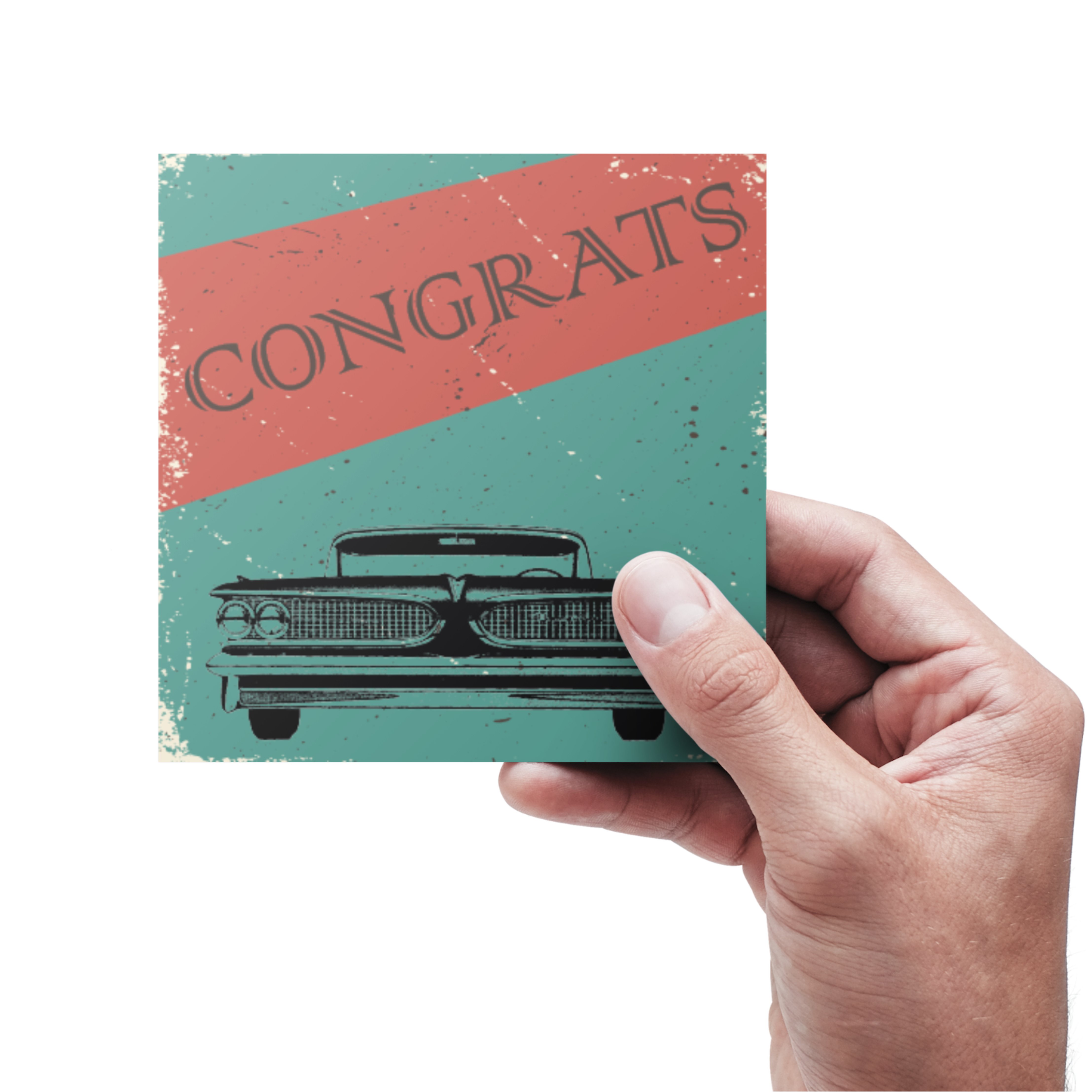 Congrats - Bil - Kort
