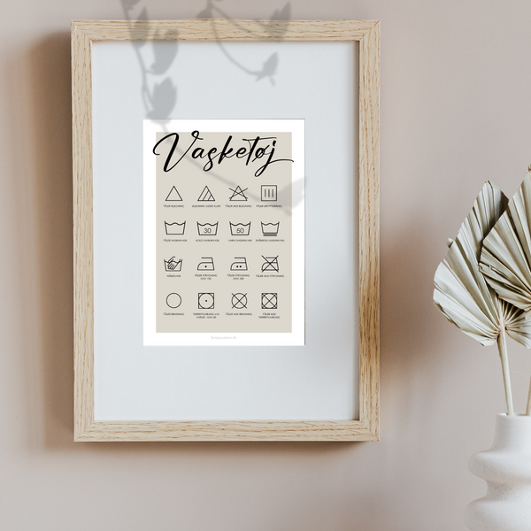 Vasketøj - Plakat