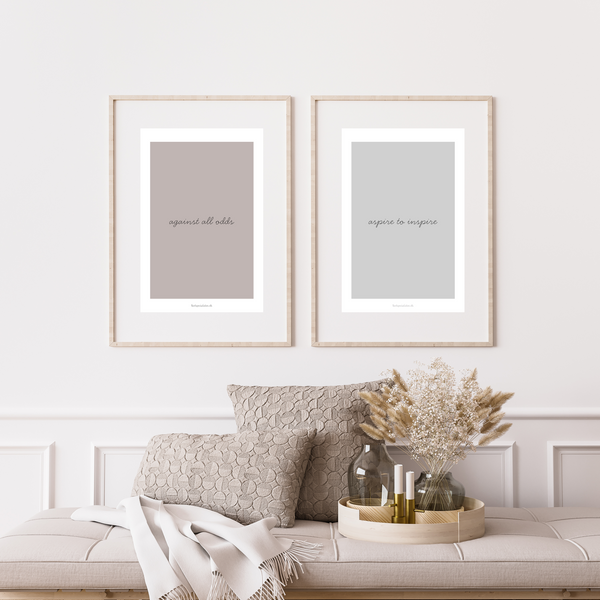 Aspire to inspire - Plakat