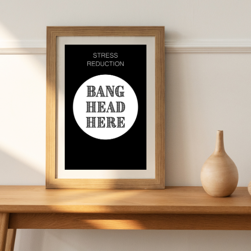 Bang Head Here - Plakat