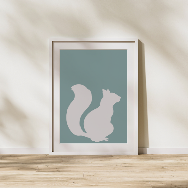 Silhouette - Egern (Plakat)