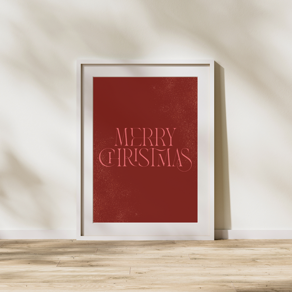 Merry Christmas - Plakat