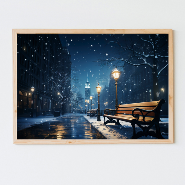 Winter in New York - Plakat