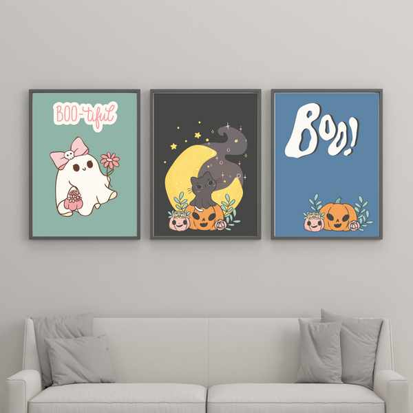 Spooky Kitty - Halloween Plakat