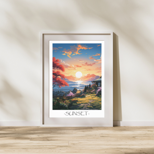Sunset - Plakat
