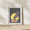 Spooky Kitty - Halloween Plakat