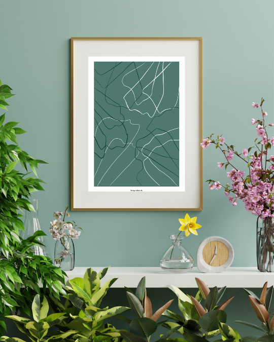 Abstract leaves - Poster