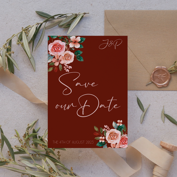 Kai Save the Date invitationer