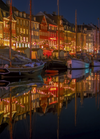 Nyhavn by Night - Minikort