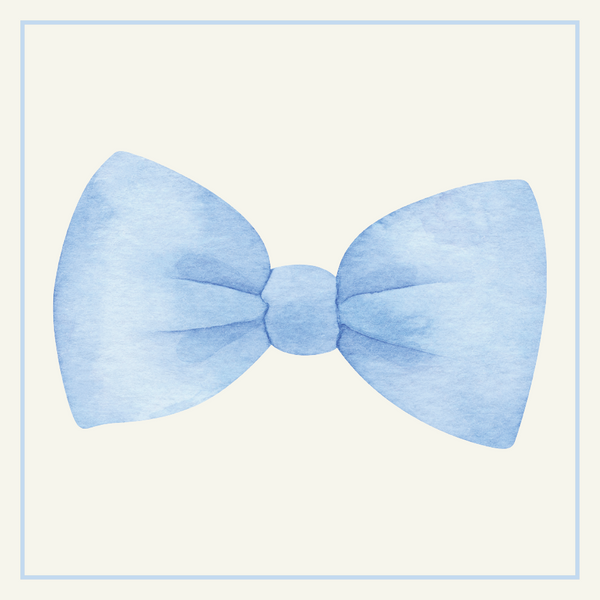 Barnedåb - Blå (Minikort)