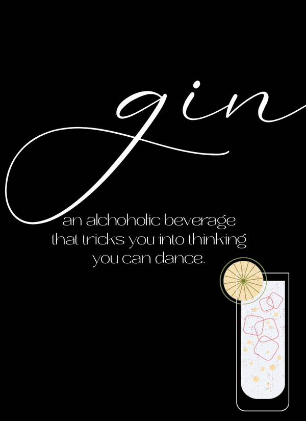 Gin an alchoholic beverage - Minikort