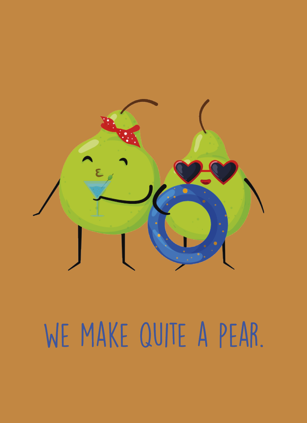 We make quite a pear - Minikort