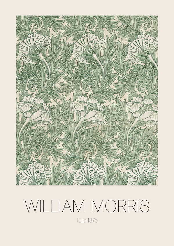 William Morris - Tulip (Plakat)