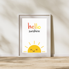 Hello sunshine - Plakat