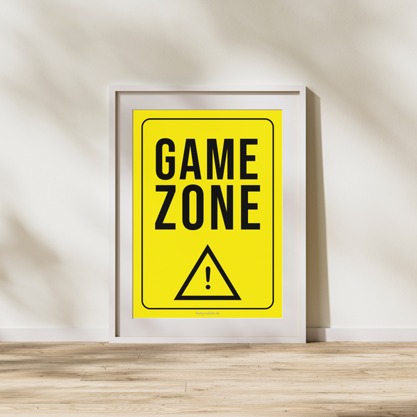 Game Zone - 1 (Plakat)