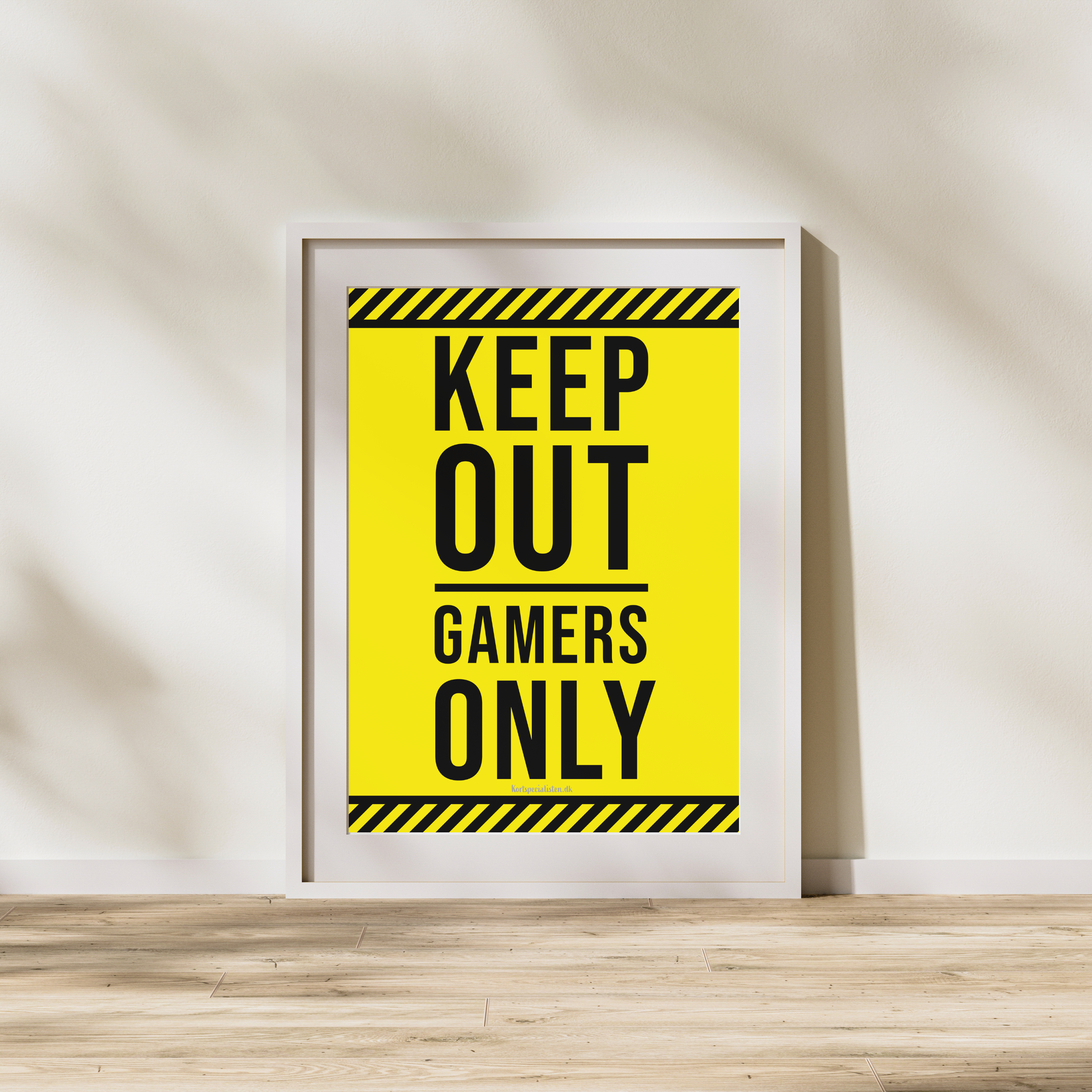 Keep Out - Gul (Plakat)