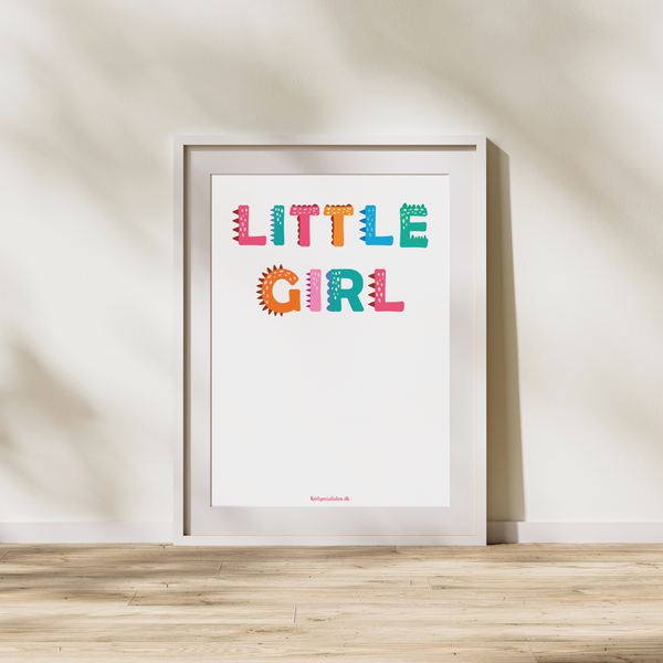 Little girl - Plakat