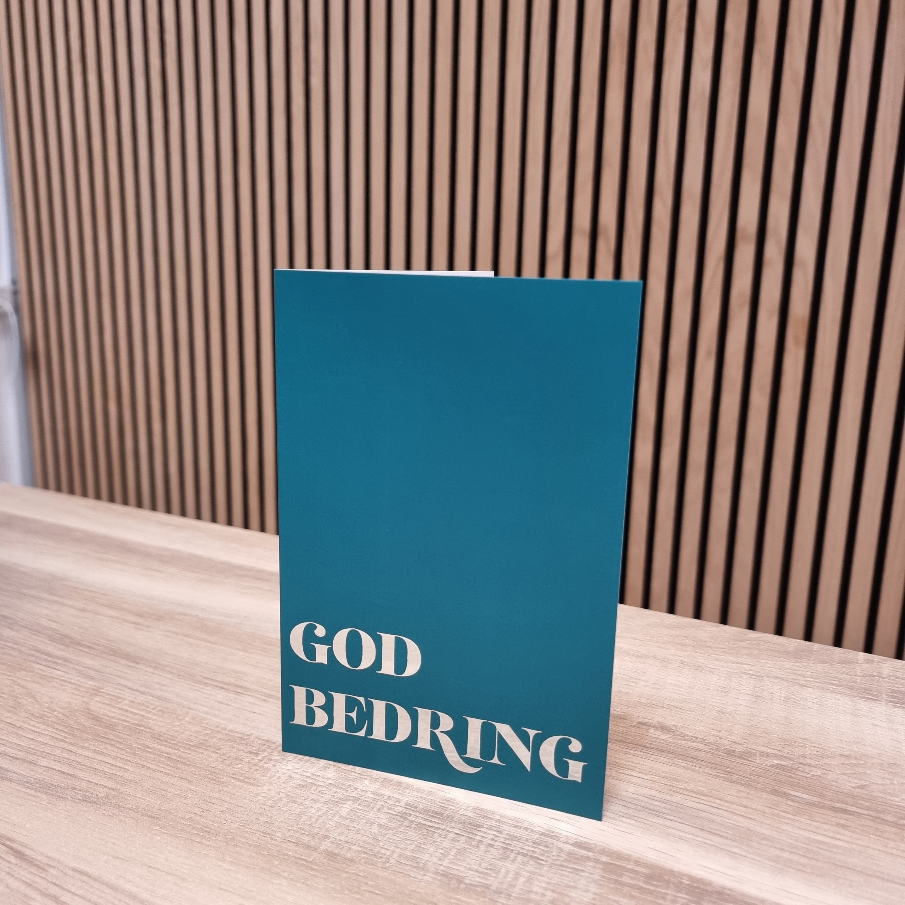 God Bedring - Petroleum (Foliekort)
