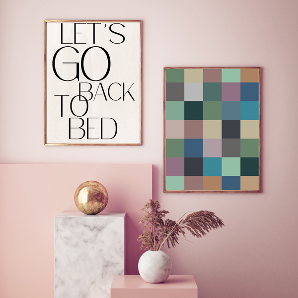 Let's go back to bed - Poster
