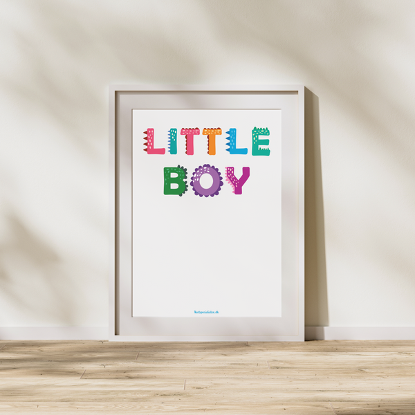 Little boy - Plakat