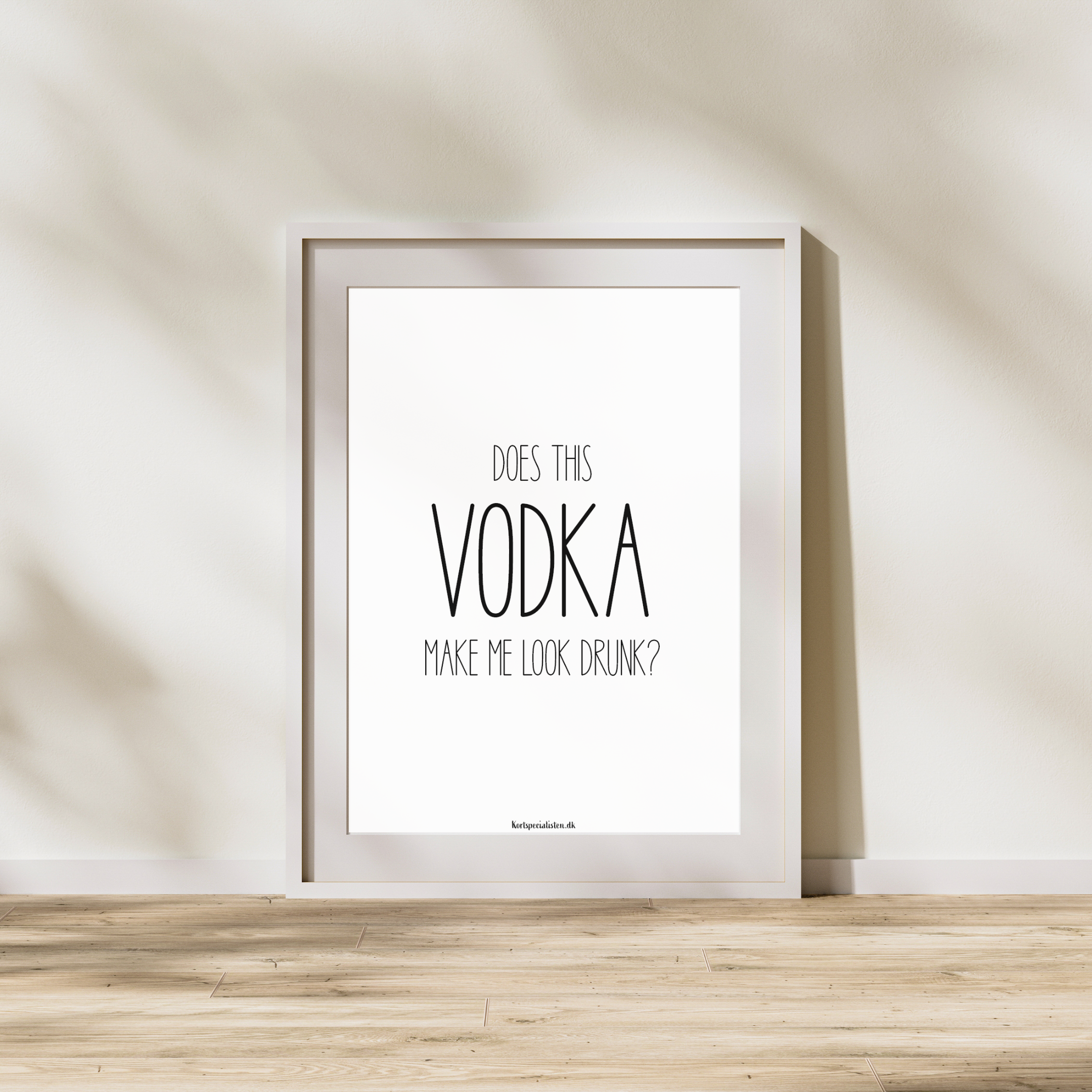 Does this vodka - Plakat
