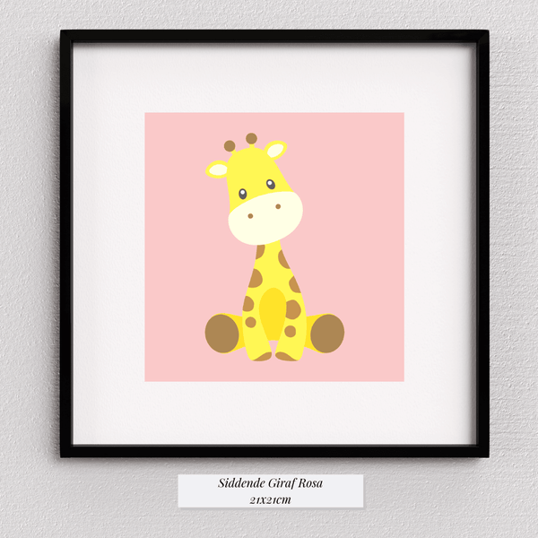Cute Giraffe - Pink