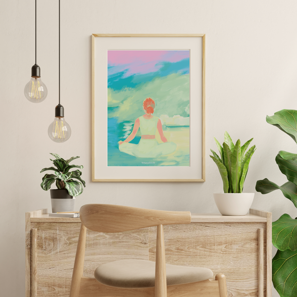 Watercolor View - Poster