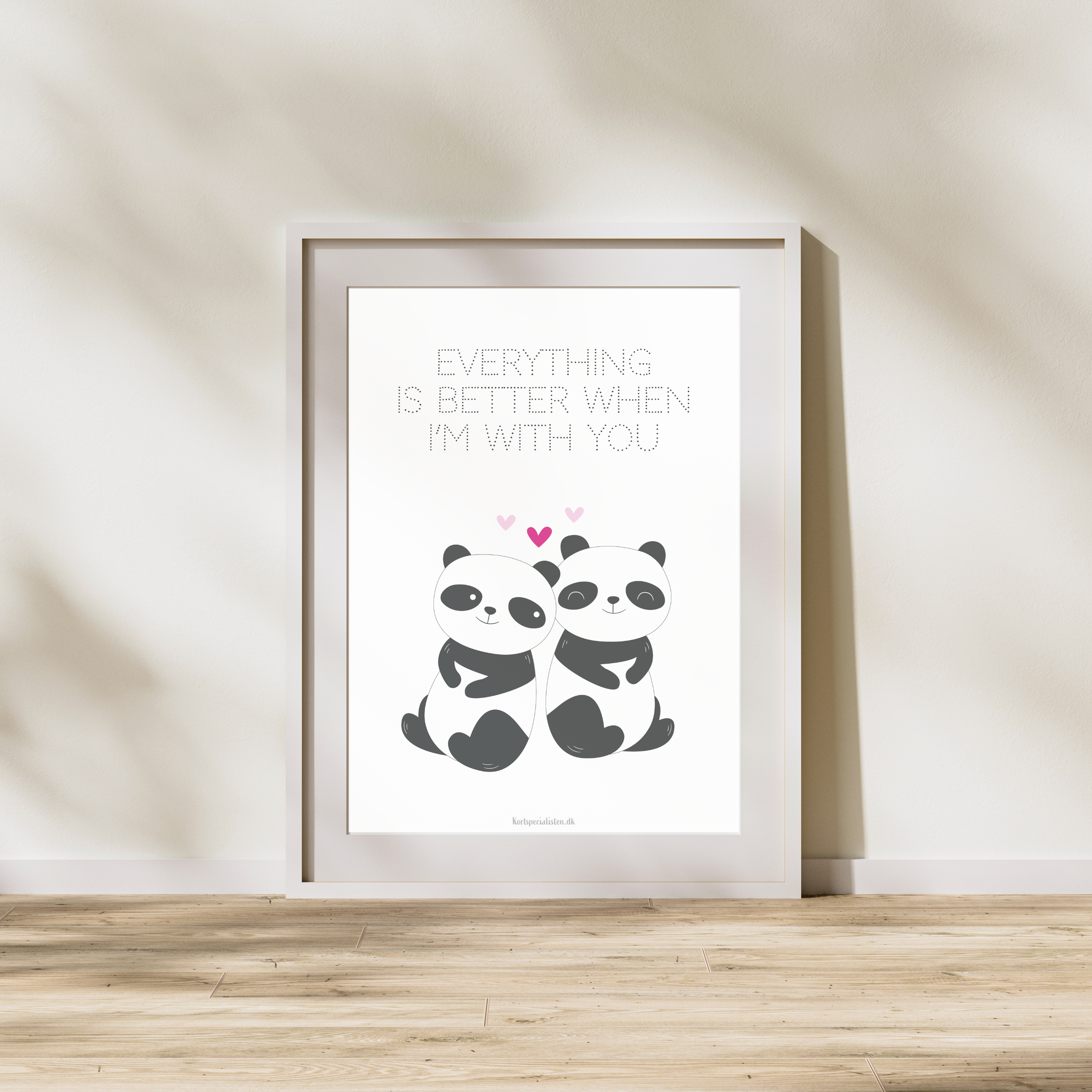 Everything is Better - Panda (Plakat)