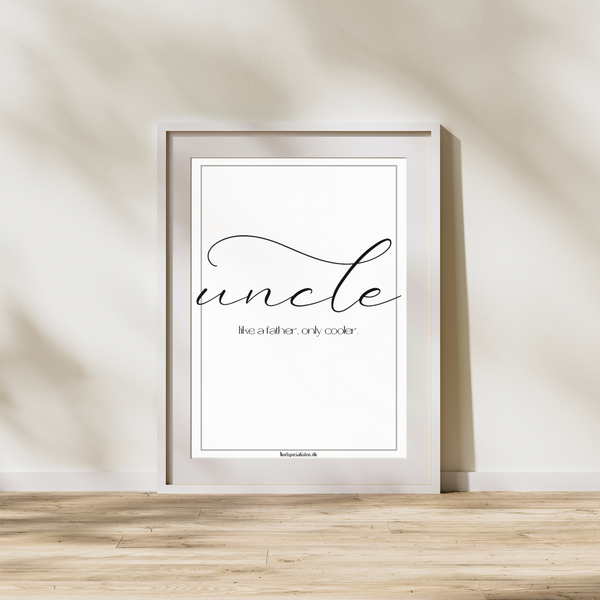 Uncle - Plakat