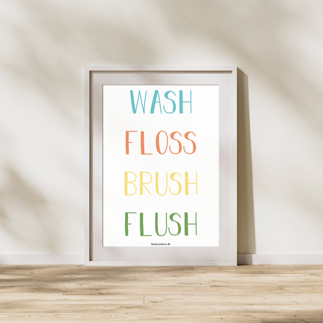 Wash Floss - Plakat