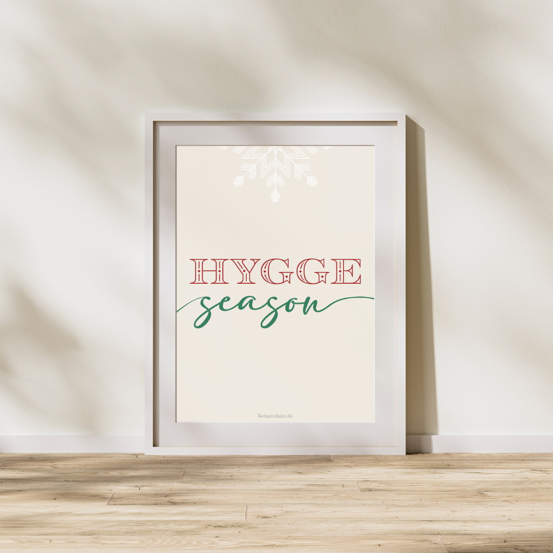 Hygge season - Plakat