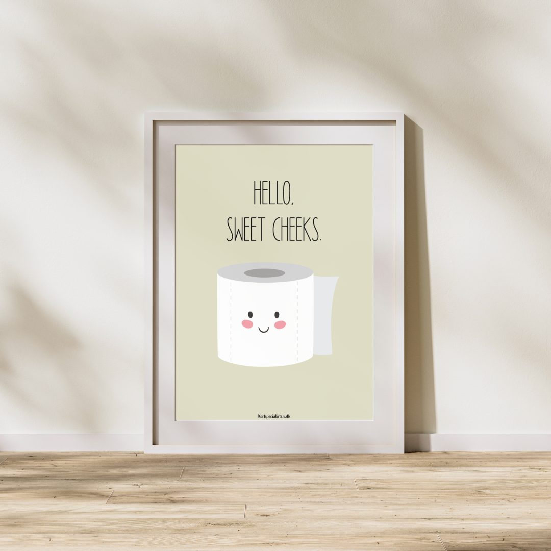 Hello sweet cheeks - Plakat