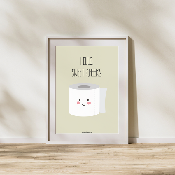 Hello sweet cheeks - Poster