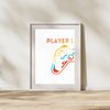 Player 1 - Plakat